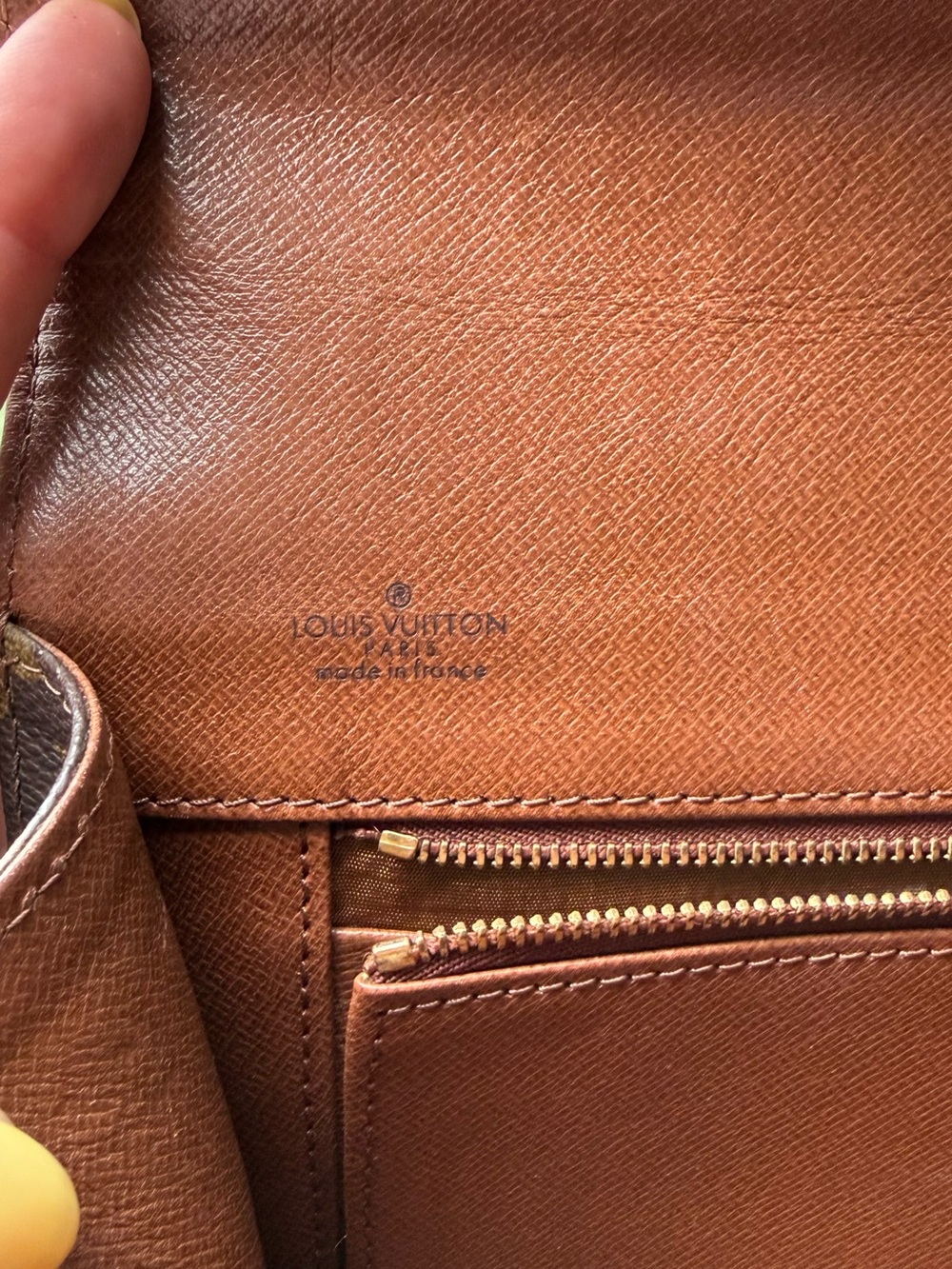 Louis Vuitton Monogram Pochette Dame GM Vintage Crossbody Clutch Bag 1988 - Picture 6 of 16